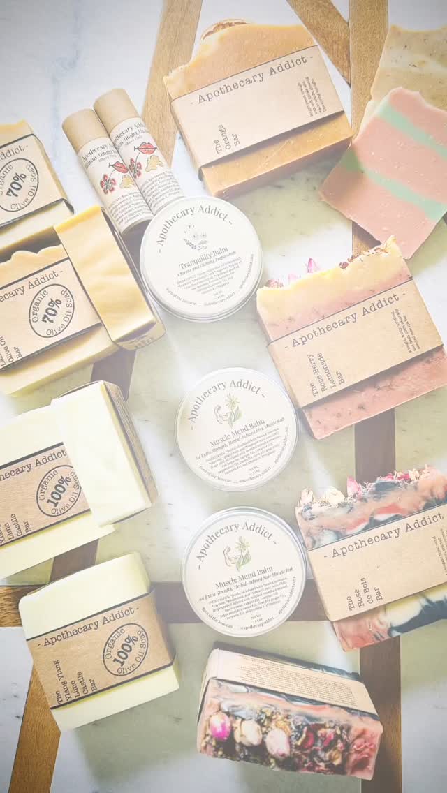 ✨🌿📦 A truly special order… an *order after my own heart* 💗🌹
This beautiful collection from @apothecary.addict is headed all the way to Pueblo, Colorado — thoughtfully chosen by a longtime customer, Kathleen 🤍
There’s something so meaningful about packing an order like this… especially when it includes so many of my personal favorites *and* some of your most-loved staples! You can feel the intention in every selection ✨
Inside her bundle:
🌹 The Rose De Bois Premium Soap Bar
🍓🍋 The Rose-Berry Lemonade Premium Soap Bar
🍊 The Orange Premium Soap Bar
🌼🍋🟩 The Ylang Ylang Lime Castile Bar
🌿 The 30% Laurel & Olive Oil Bar
🌺 The Sheerly Tinted Hibiscus Ginger Lip Balm
🕊️ The Tranquility Balm
💪 The Muscle Mend Balm
* And, a few lovingly tucked-in samples 🎁
Each piece wrapped by hand, scattered with organic rose petals, and sent off with so much care 🌹✨
Kathleen, your order is a dream — truly. Thank you for continuing to support Apothecary Addict in such a beautiful, intentional way 🤍
REMINDER: Use discount code “EARTHMOTHER10” now through this Friday for 10% off your total order! 🌿💕🌹🥰✨
#apothecaryaddict #handcraftedcare #herbalalchemy #smallbatchskincare #botanicalbeauty