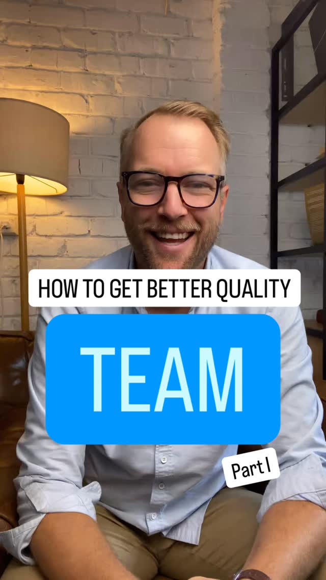 Day 1 of helping you finding better quality staff.
GOOD STAFF ARE NOT JUST LOOKING FOR A JOB. THEY ARE LOOKING FOR A REASON TO CHOOSE YOU.
Be sure to save and follow so you don’t miss out on some nuggets that you should implement when building your team.