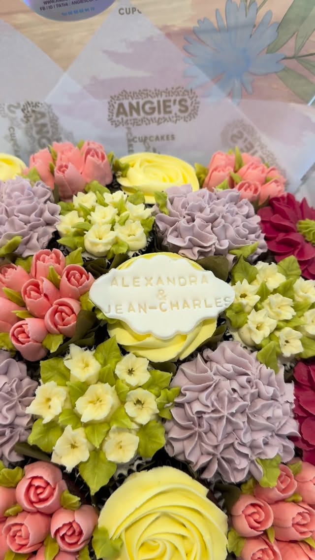 #weddingcakes #angiescupcakes77 #mariage2026 #justmarrıed #bouquetmariage
