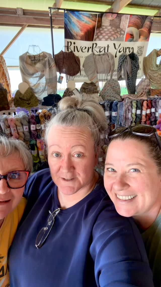 Excited to be all set up Barn 6-16….. Marylands Sheep and Wool! Stop by and say hi!
#yarn #knitting #crochet #knit #yarnlove