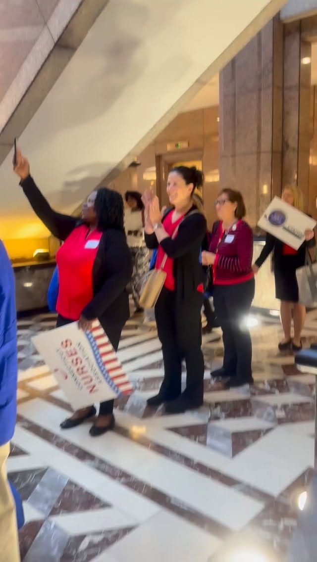 A glimpse into Nurses Day at the Capitol ā¤ļø
Today was powerful.
Thank you to everyone who showed up and used their voice.
This is nursing in action.
And weāre just getting started.
šø Tag us in your photos.
Use your voice -> CTNurses.org
#NursesDay #CTNurses #NurseAdvocacy #ThisIsNursing