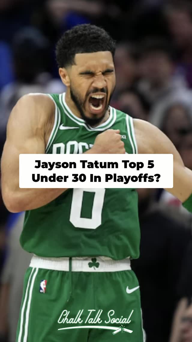 Jayson Tatum is among historical playoff greats before age 30
#celtics #nba #nbabasketball #explorepage #fyp