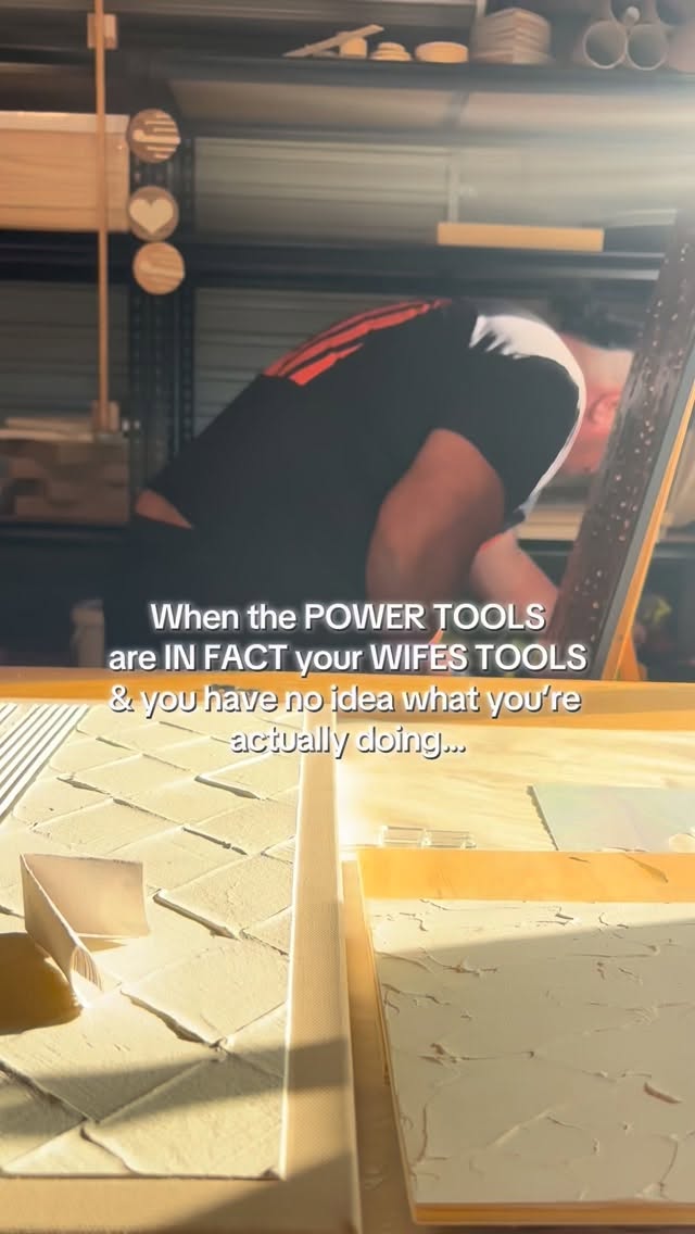 He MAD mad 🤣 #husband #tools #diy #fix #wifey