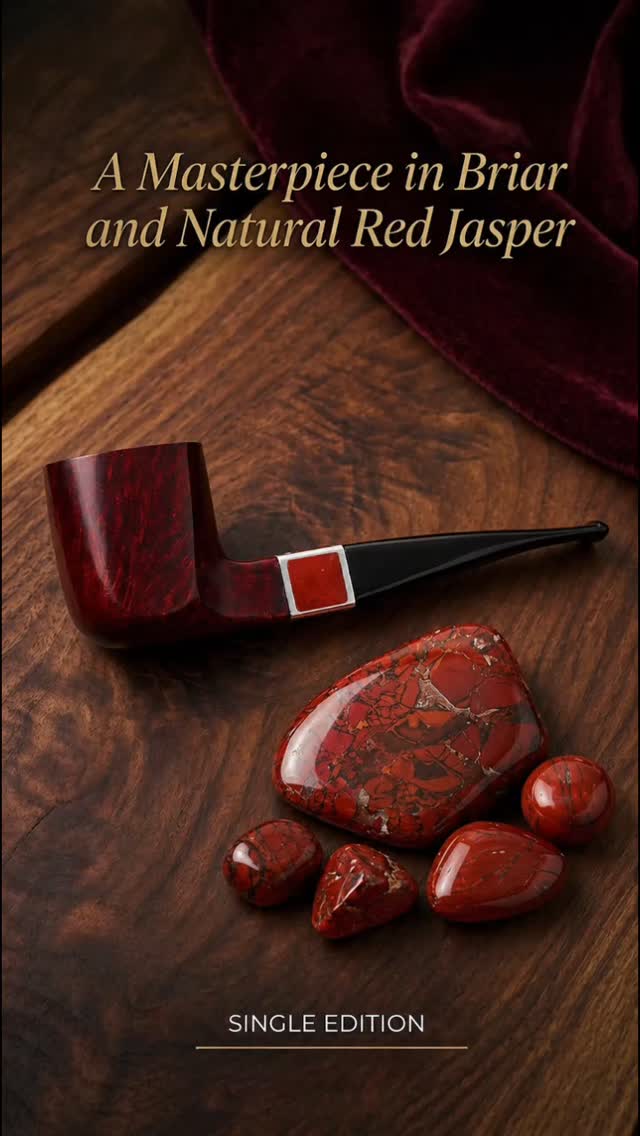 Handmade Smoking Pipe Cube with natural Red Jasper
๐ฎ๐น Handmade in Italy from selected briar wood, featuring the G.P.Grant Cube Ring with natural Red Jasper.
A collectible pipe with architectural geometry, sharp panel lines and a gemstone jewellery detail.
Buy here: https://www.gpgrant.com/product-page/luxury-pipe-z-cube-u-special-1
#GPGrantPipes #GPGrantUniquePipes #GPGrantHandmadepipes #GPGrantJewelryPipes #limitededitionpipes #HandmadePipe #HandmadePipes #collectiblepipes #handcraftedpipes #pipes #smokingpipe #pipesmoking #pipesmoker #pipetobacco #pipelounge #pipeclub #pipelover #pipefanatic #briarpipe #stonepipe #PipeLife #luxurypipes #pipemasters #SmokingPipe #BriarPipe #RedJasper #CollectiblePipe #PipeCollector #SmokingAccessories