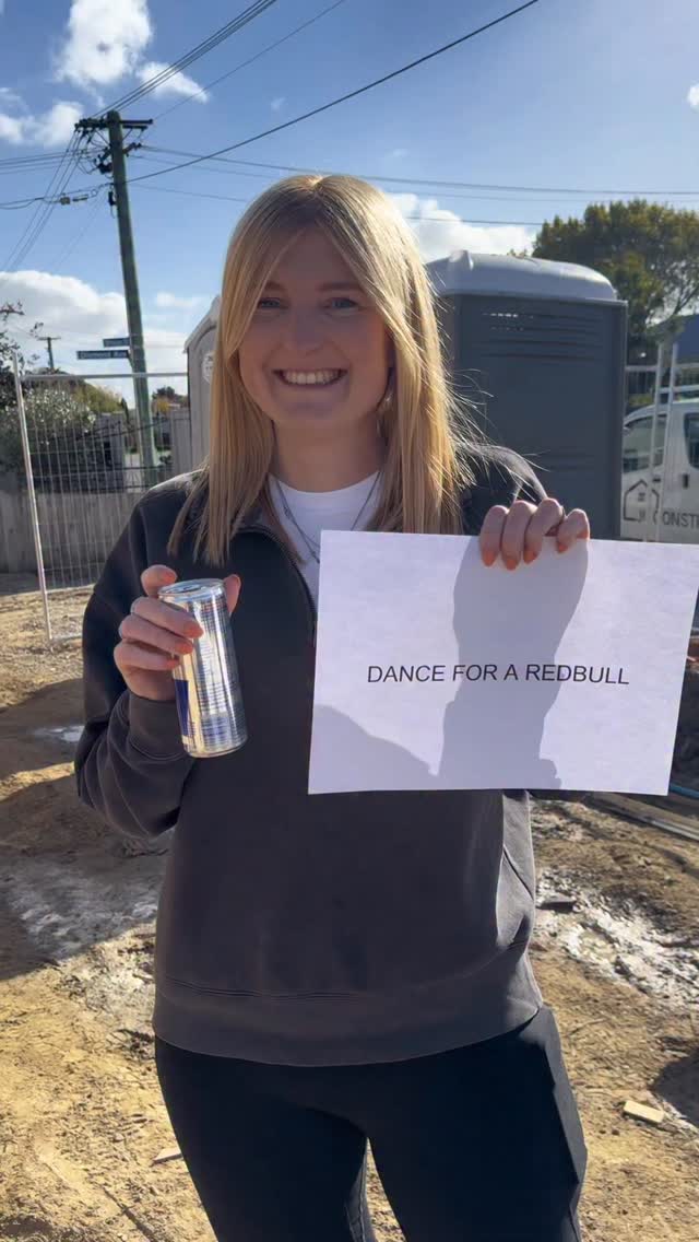 When I first started filming content I got told… “strictly no dancing” 😂
Now look at them… we’re making progress 😉
Few more practices and we might have a full routine soon.
Dance for a Red Bull anyone? 🕺🥤 💃 🕺
#jcconstruction #workfun