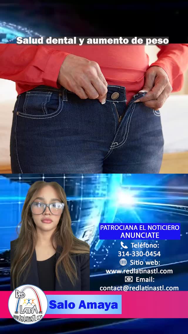 La pérdida de dientes podría contribuir al aumento de peso por cambios en la alimentación, especialmente en adultos mayores.
Según especialistas, al perder piezas dentales disminuye la capacidad de masticar correctamente, lo que lleva a elegir alimentos más blandos, procesados y altos en calorías. Esto afecta la nutrición y el metabolismo.
#StLouis #Noticias #Comunidad #Salud #Economia #Seguridad #Actualidad #EstadosUnidos #NoticiasLocales #RedLatinaSTL #RedLatinaInforma #SeguimosCreciendo #LatinNetwork