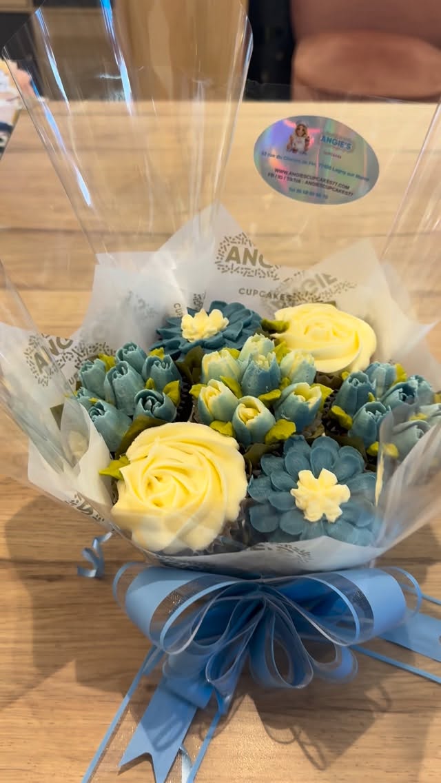 #bouquetdecupcakes #angiescupcakes77