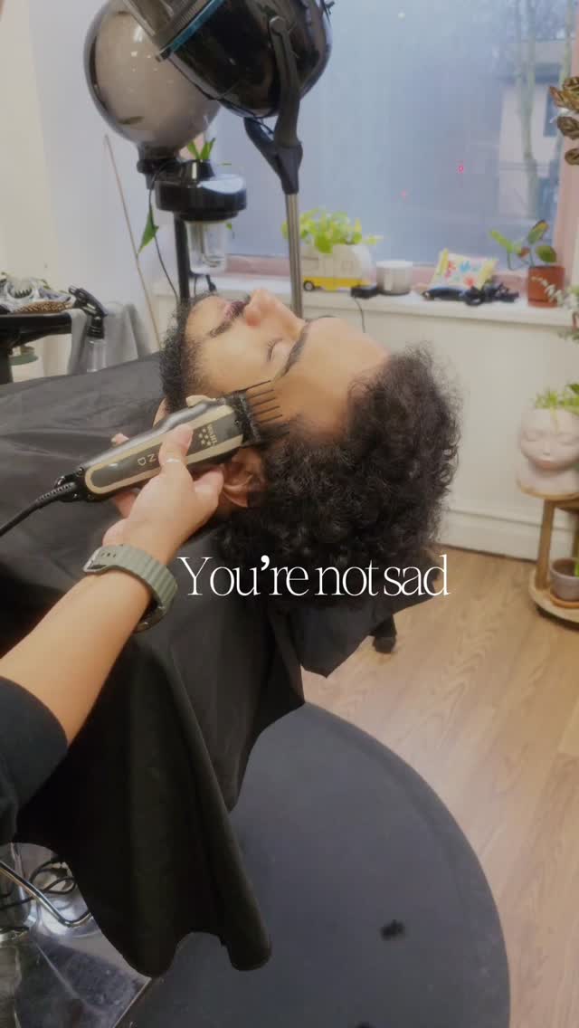 You're not sad sweets, you just needed to book an appointment. Ready to be Kysed?
#selfcare #haveyoueverbeenKysed? #KissedbyKys #menshair #menscurlyhair