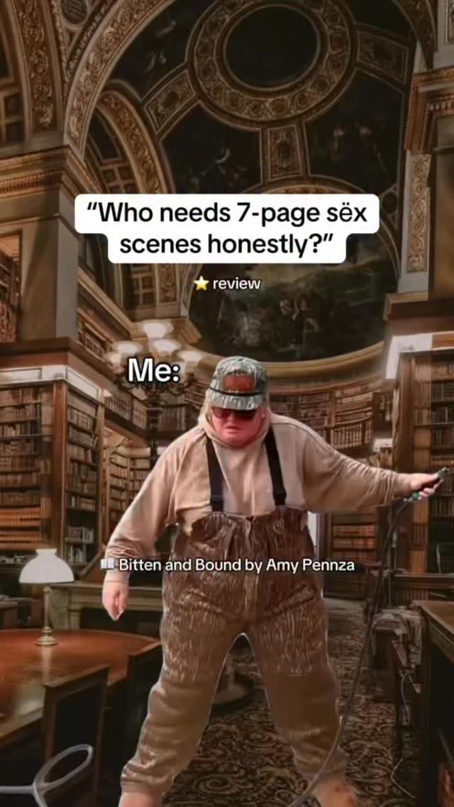 It’s me. I need them 🙋♀️
Bitten and Bound is very spicy dark MMF ménage vampire romantasy. But don’t be fooled, the plot is plotting 😤 Spicy doesn’t mean a bad plot
You can have both 😘
#amypennza #romantasy #polyromance #bittenandbound #mmf