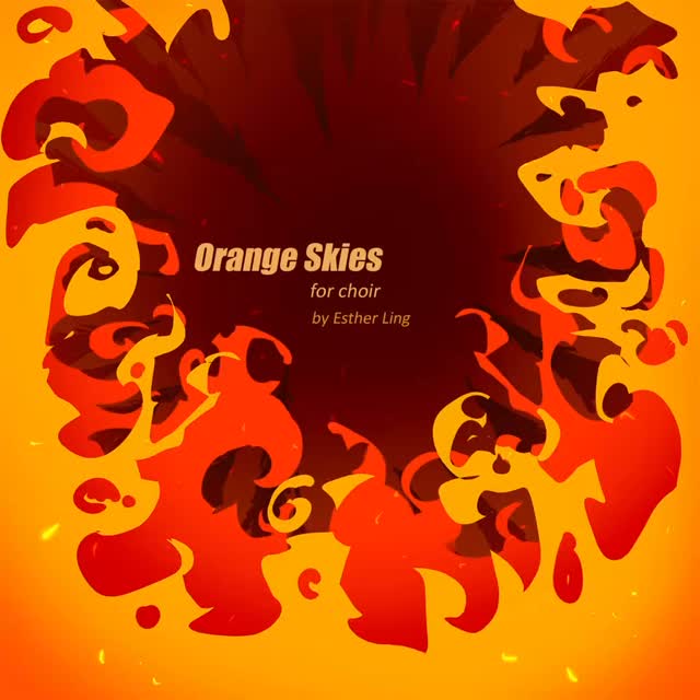 🔊 SOUND ON - Sneak peak of 🔥Orange Skies🔥will be premiered by the @peace_region_girls_choir on 30 May. Tickets are available for purchase!
As wildfire season approaches, I hope this song will bring a message of compassion and empathy to students learning to sing it, and to audiences who experience it 🙏🏼
Words & Music by Esther Ling
Artwork by Genuine Advent Reyes
#choralmusic #choirmusic #youthchoir #composer #canadiancomposer