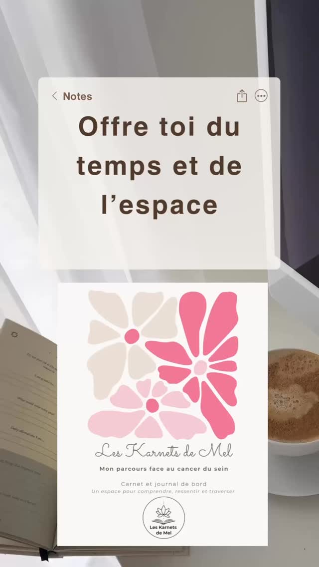 « Offre toi du temps et de l’espace. Autorise toi … tu as le droit de tout ressentir »
Extrait issu des 1eres pages du Karnets.
Un aperçu est toujours disponible sur mon site : www.leskarnetsdemel.com
Pour te procurer le Karnet ou me partager un avis, tu trouveras le lien dans ma bio vers Amazon.
Et n’hésite pas à partager à une femme qui en a besoin 🙏🏻🎀
#leskarnetsdemel #cancerdusein #experiencepatient #compagnonderoute #soutienemotionnel