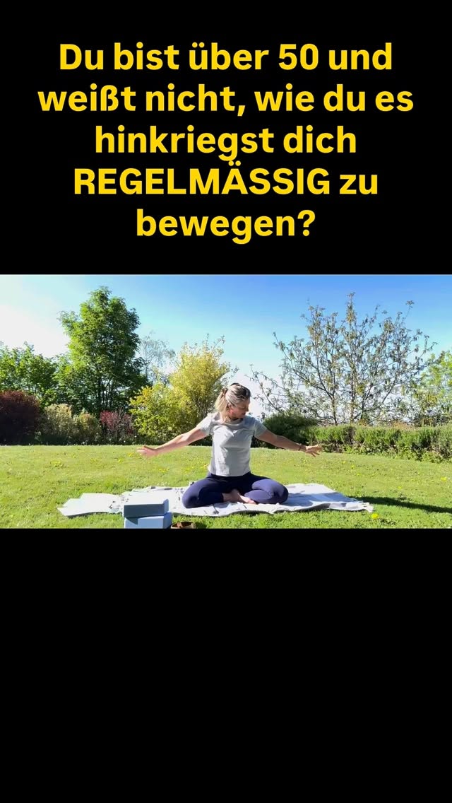 Regelmäßig! So geht’s 🚀
⏰Feste Uhrzeit
👯♂️ Menschen, die dich motivieren
🧘♀️ fester Platz
#goldenageyoga #yogaeveryday #mrsbitziyoga