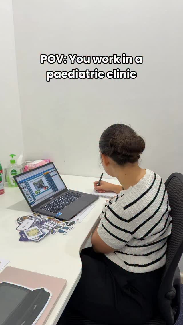 POV: you work at a paediatric clinic and therefore remain completely unfazed when it sounds like this 😂
We get it, big feelings are completely normal in little bodies. It’s our job to hold space for all feelings, and help our little friends regulate when they are ready for it!
#emotionalregulation #autismsupport #earlyintervention #speechpathology #childdevelopment