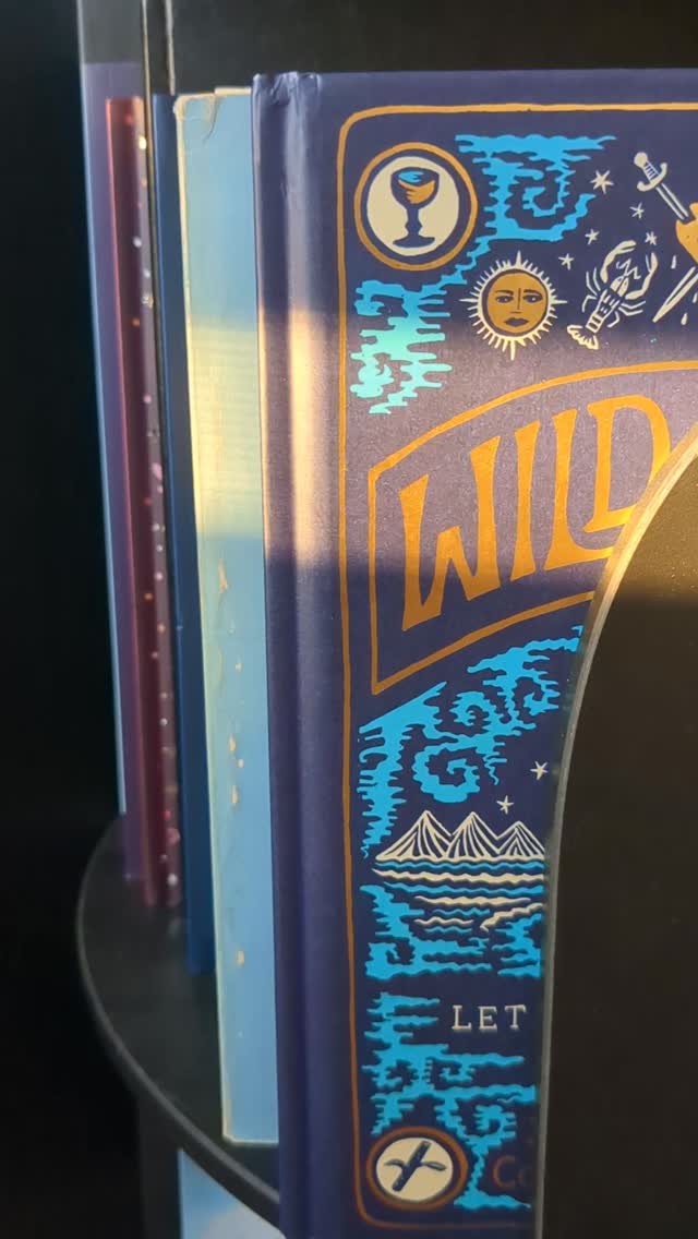 A tour of some of my tarot books that I use for reference if needed. #tarot #libraryofawitch #witch #divination #bookshelf
