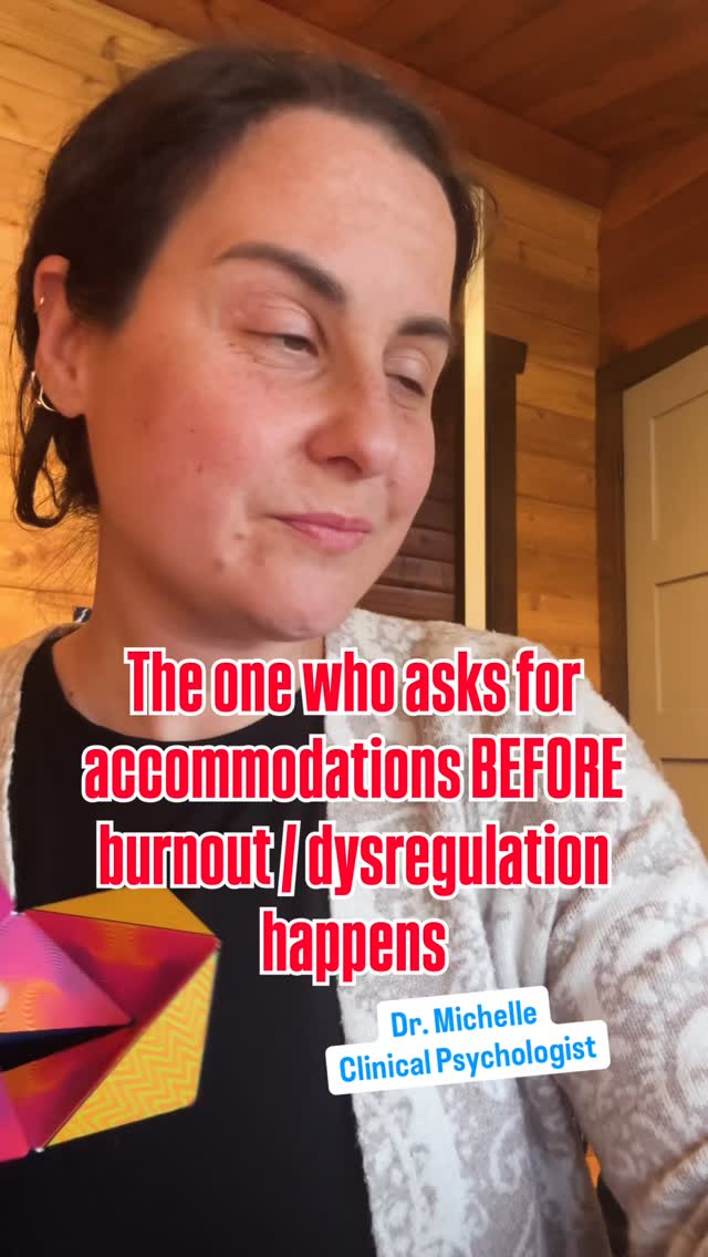 “It’s going to be me… the one who asks for accommodations before burnout happens.”
Because waiting until a child is struggling isn’t support. It’s survival mode.
Neuroaffirming advocacy means asking for what your child needs before they’re overwhelmed.�
It means recognizing that regulation, access, and support aren’t rewards for coping… they’re the foundation that makes coping possible.
Your child shouldn’t have to fall apart to prove they need help.
And yes, sometimes being that parent feels uncomfortable.�
But early, proactive support changes trajectories.
Hit ‘Follow’ if you like our content ❤️
✨ Want to learn more about WonderTree? 📧 Email info@wondertreepractice.ca or ☎️ call 905-425-9525 to book. 💻 website link in bio.
DISCLAIMER: Information shared by WonderTree on social media is not intended to replace or be constituted as clinical or medical care. It’s intended for educational purposes only. Each child is unique, and the information provided may not be applicable to your specific situation. We are unable to provide specific applications to your child or relevant nuance to your family’s situation. If you need support, please establish care with a licensed provider so that they can provide tailored recommendations for you or your child. Please refer to the disclaimers for this account in the highlights section for further details.