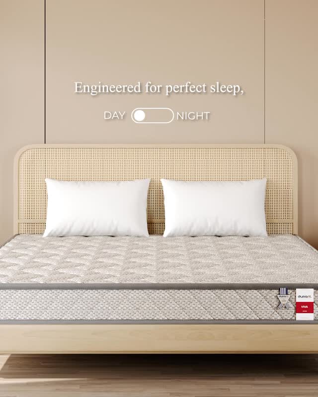 Engineered for perfect sleep… day or night 🌙✨
Because real comfort doesn’t switch off — it stays with you 24/7 💫
Sleep deeper. Wake better.
#Durafit #PerfectSleep #SleepBetter #DayToNightComfort #MattressGoals
(GoodSleep SleepWell BedroomAesthetic CozyVibes NightComfort SleepUpgrade ComfortMatters RestEasy LuxurySleep DailyComfort)