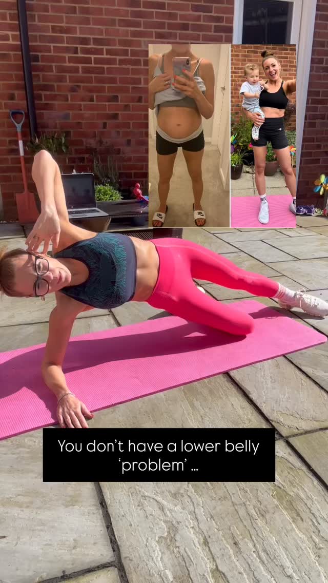 When you say you have a ‘lower tummy problem’
It’s often it’s not stubborn fat. It’s that your core hasn’t been switched on since you birthed your children and doesn’t know how to engage
If you don’t build your core, your stomach pushes forward instead of stabilising and supporting
Your muscles wrap around your middle like a corset. When they’ve been activated and strengthened, they draw everything in, including the lower belly
They also transform your body shape and solve your aches, pains, pelvic floor struggles and rib flare
❗️Crunches won’t fix any of that.
❗️My core exercises will change how your tummy and whole body shows up
- Train your side tummy muscles (hello waist!)
- Support hips + pelvis to stop your tummy protruding
- Strengthen the glutes 🍑
- Re-train your diaphragm (ribs no longer push out)
- Stabilise your spine & pelvis, improving posture
- Relieve pressure on pelvic floor
So if you think you have a lower belly problem - it’s most likely your core needs some TLC. Especially if you’re struggling with other issues I’ve mentioned ⬆️
Pop me a msg if you feel this is you. Or make a start on my Core Builder (link in bio). Start with the Beginner’s Core with the option to move onto the intermediate and advanced to make some serious changes with me 🔥!!
🩷 xxx