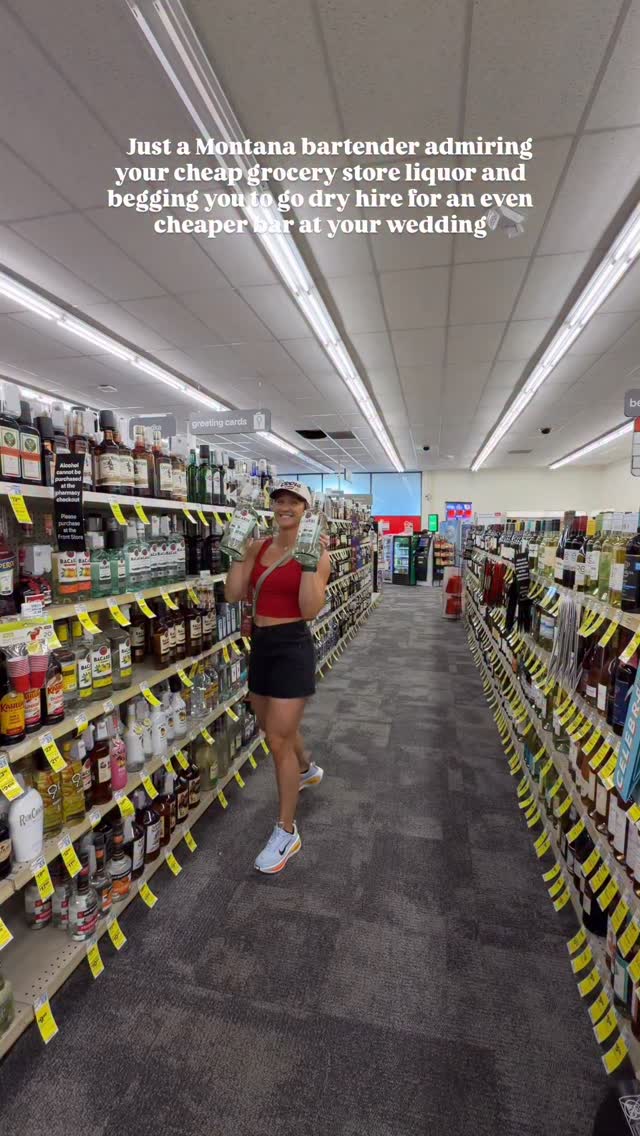 don’t even get me started on Costco liquor…
the savings just slaps you in the face! Dry-hire mobile bars are permitted in most 50 US states and this is how they work:
🥃 Clients provide the booze + ice
🍋🟩 Dry bartenders bring the service, mixology, liability insurance, equipment, and mixers/garnishes/disposables
✨ Free drinks to your wedding guests all night long
🏷️ You save thousands of dollars, literally (because you aren’t paying the 300-500% industry mark up per drink)
🍻 You take the leftovers home
It’s really not much more than that and for the states where liquor is available at grocery stores, it’s even more convenient to grab your booze during your weekly grocery run. Across all state lines the savings is significant, some of y’all just have a bit more 😉
#dryhirebartending #mobilebars #bozemanbartenders #bozemanweddings #montanaweddings