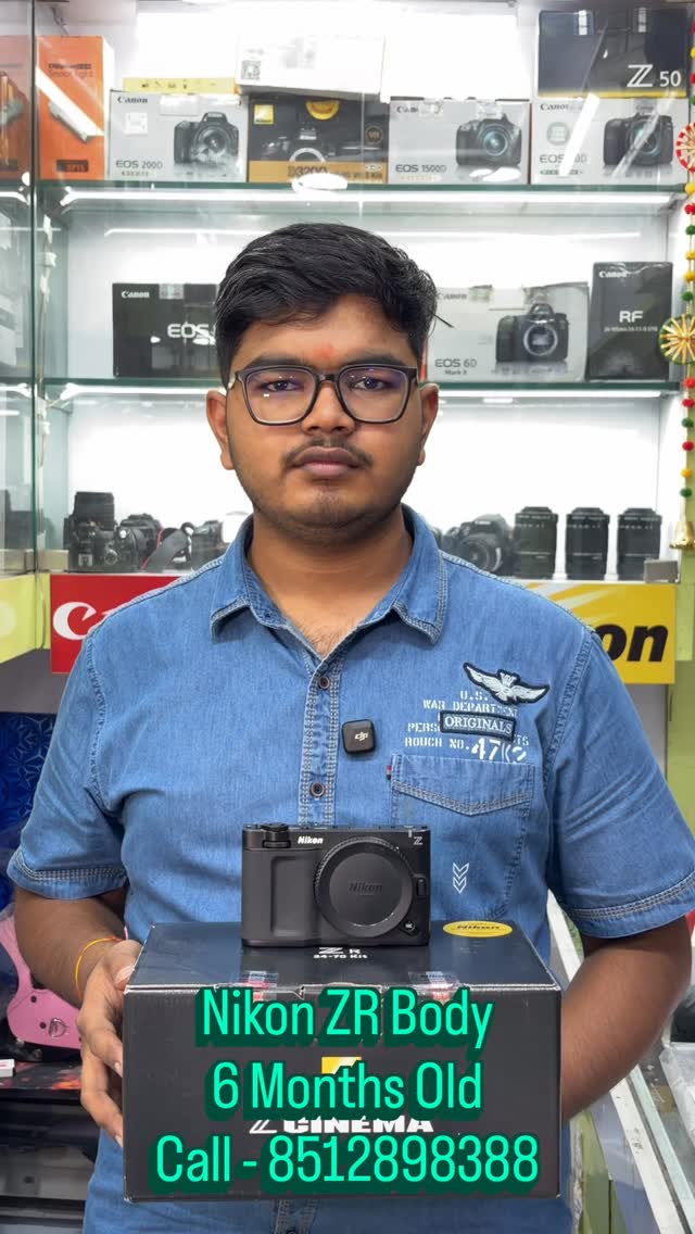 Nikon ZR Body
6 Months Old
Call - 8512898388