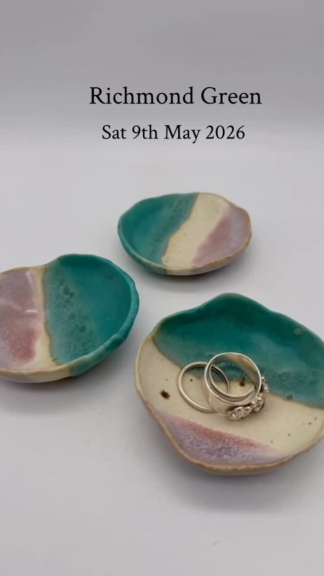 This Saturday coming 9th May #richmondcraftfair on Richmond Green. Can’t wait to see you all there, it will be a marvellous day for all the family 10-5pm
#parkgatepottery #pottersofinstagram #surreysmallbusiness #surreymaker