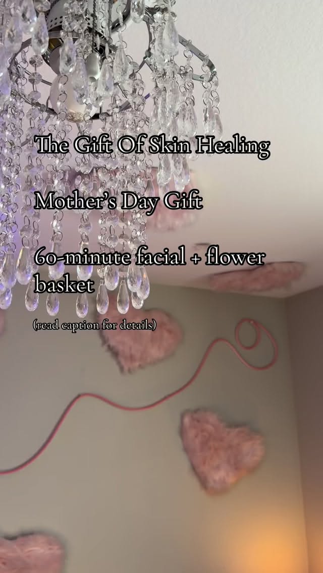 Mother’s Day Gift Cards Available ❤️
Includes a 60-minute customized facial + one advanced skincare add on + flower gift basket. 🌸🌼🌹
The perfect trio ❤️
Comment below for link! 🔗
Located: North Phoenix ❤️
#phoenixarizona#mothersdaygiftideas#arizonafacial#mothersdayfacial#phoenixfacial