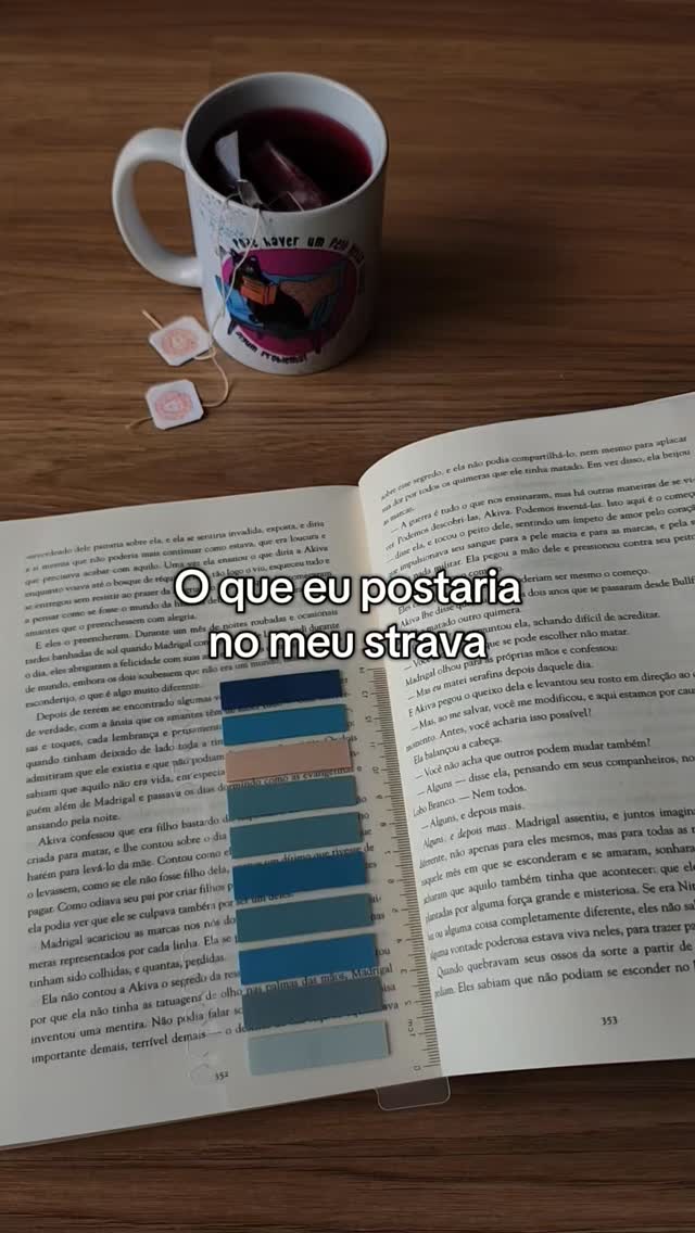 Trend literária do strava 📖☕