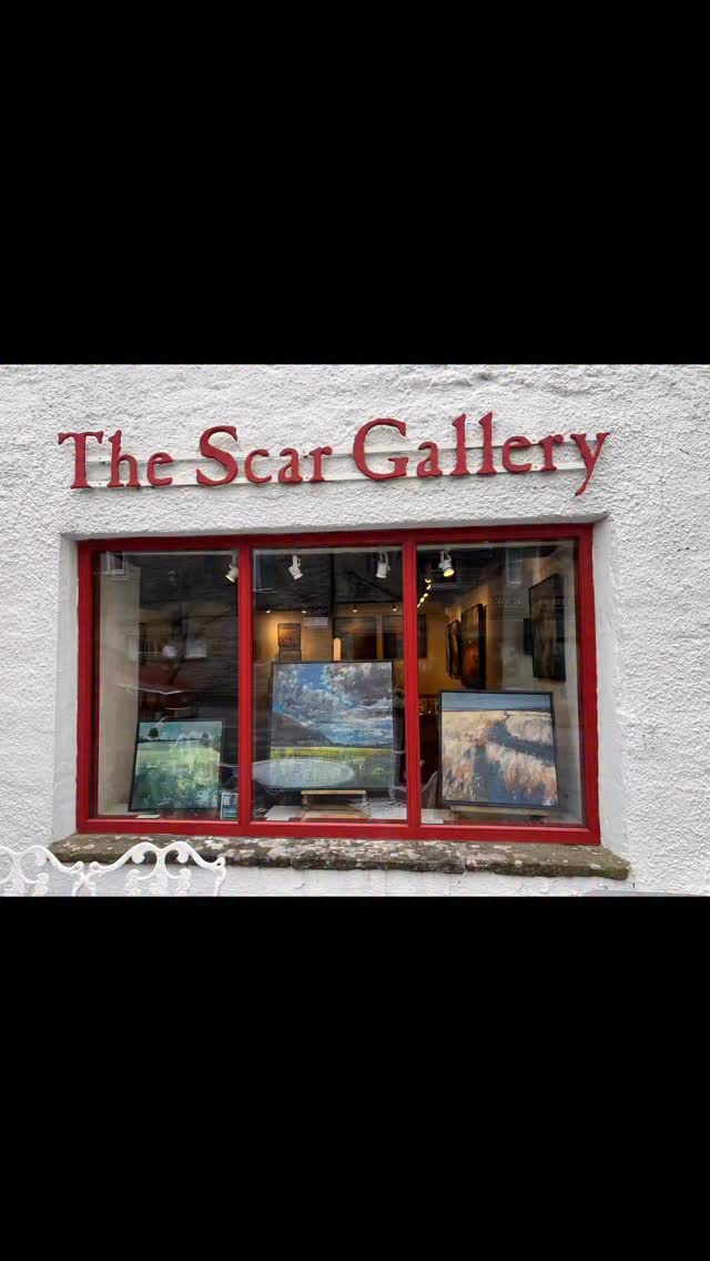 Thank you to everyone who came to the opening night of my show with David Cemmick at the Scar Gallery in Ravenstonedale, Cumbria. It was a wonderful night. The show is on till the 28 June with the gallery is open Thursdays to Sundays 10 - 4pm. I hope you can pop along to see it.