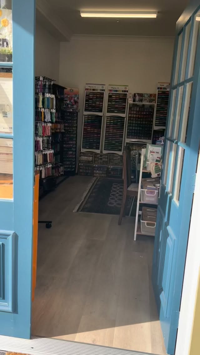 Open today! Always here on a Sunday. Coffee smells great next door @marketandmaintauranga Parking is always available on a Sunday. All the colours and inspiration inside my shop. Drop by and say hi. #mothersdaytauranga #nz stitchers