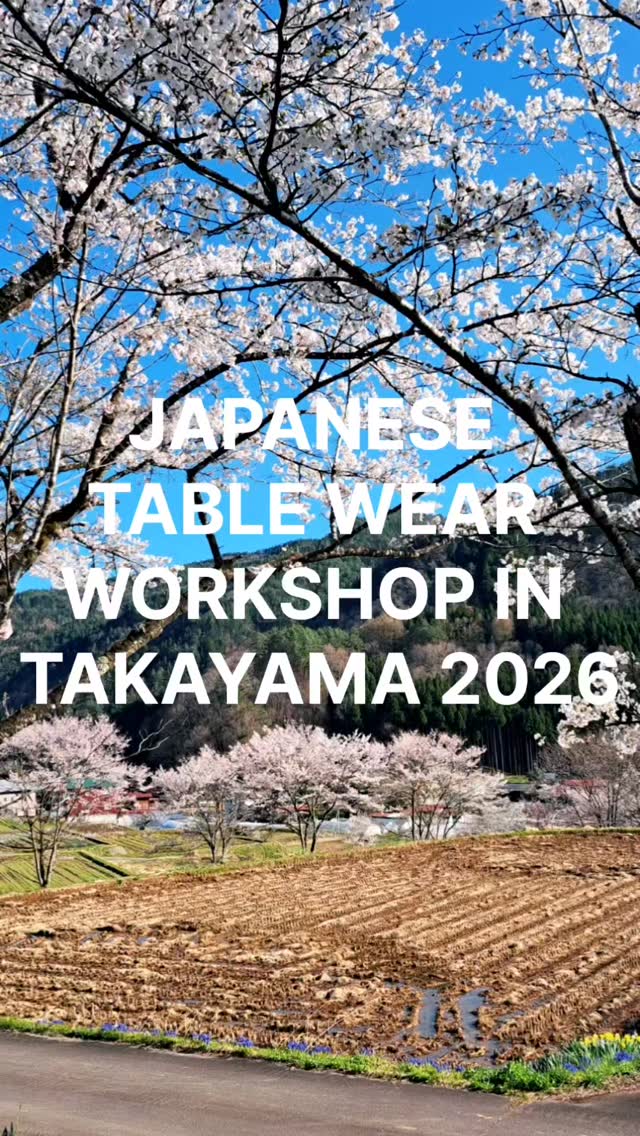 Japanese table wear workshop in Takayama 2026
#japaneseceramic #pottery #ceramicworkshop #ceramicretreatinjapan #ceramicajaponesa
