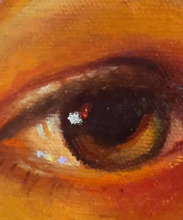 ‘Psalm II’ oil on canvas #portrait