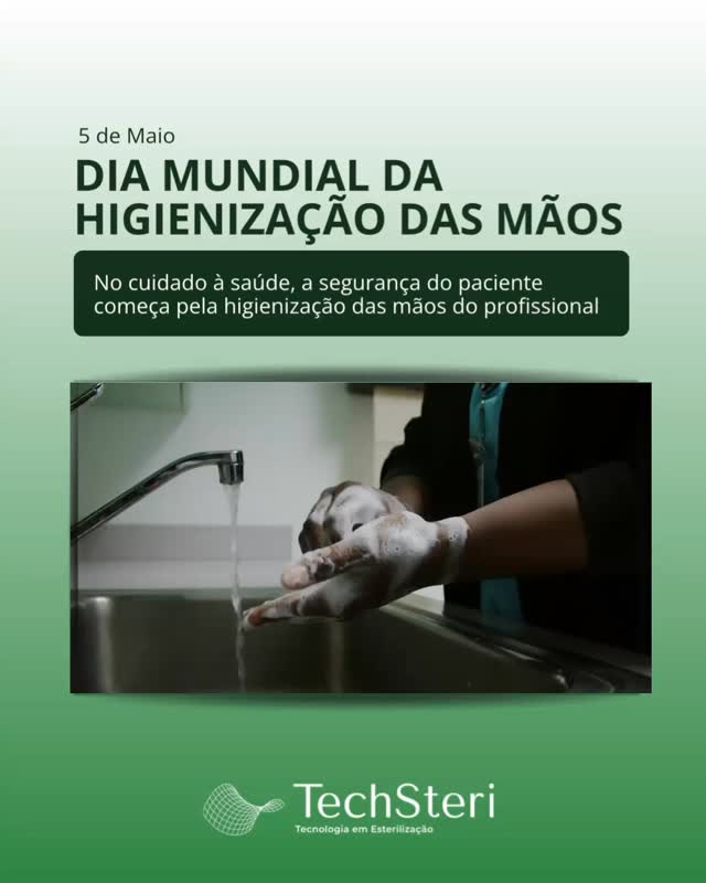 🧼 Mãos limpas salvam vidas! Nesta semana do Dia Mundial da
Higienização das Mãos, reforçamos que um gesto simples é a nossa
principal barreira contra infecções.
Para uma higienização eficaz, o processo deve durar entre 40 a 60
segundos 👇 Siga estes passos:
• 1. Molhe e ensaboe: Abra a torneira, molhe as mãos e aplique sabão
suficiente para cobrir todas as superfícies.
• 2. Palma com palma: Esfregue as palmas das mãos uma na outra.
• 3. Entre os dedos: Entrelace os dedos e esfregue os espaços entre eles
(a frente e o dorso).
• 4. Dorso das mãos: Esfregue a palma de uma mão contra o dorso da
outra, e vice-versa.
• 5. Polegares: Envolva o polegar com a palma da mão oposta e faça
movimentos circulares.
• 6. Unhas e pontas: Esfregue as pontas dos dedos e as unhas contra a
palma da mão oposta.
• 7. Punhos: Não esqueça de higienizar os punhos também.
• 8. Enxágue e seque: Enxágue bem, seque com papel toalha
descartável e use o próprio papel para fechar a torneira.
Salve esse post para quando tiver dúvidas.