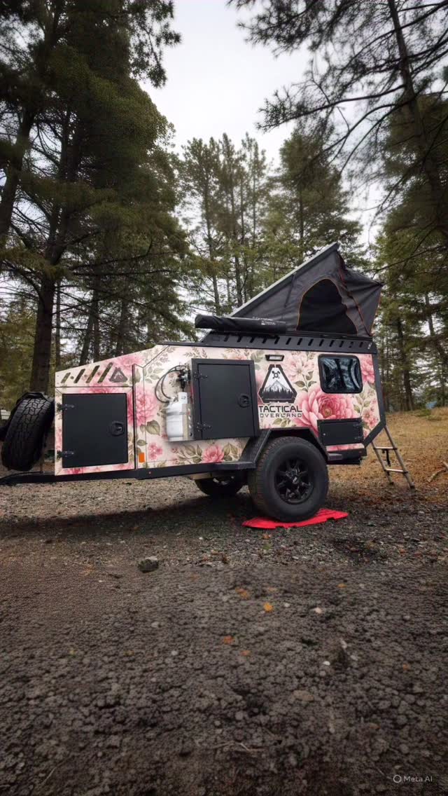 Not sure this is what mom meant when she said she wanted flowers for Mother’s Day… but we think it works 🌸🤍
A little softer, a little sweeter, but still built for adventure. Who says overlanding can’t have a feminine side? 💐✨
Disclaimer: Before anyone asks…no, this floral wrap isn’t actually available. We were just having a little fun for Mother’s Day 😉
#tacticaloverland #mothersday #overlanding #campinglife #offroadtrailer