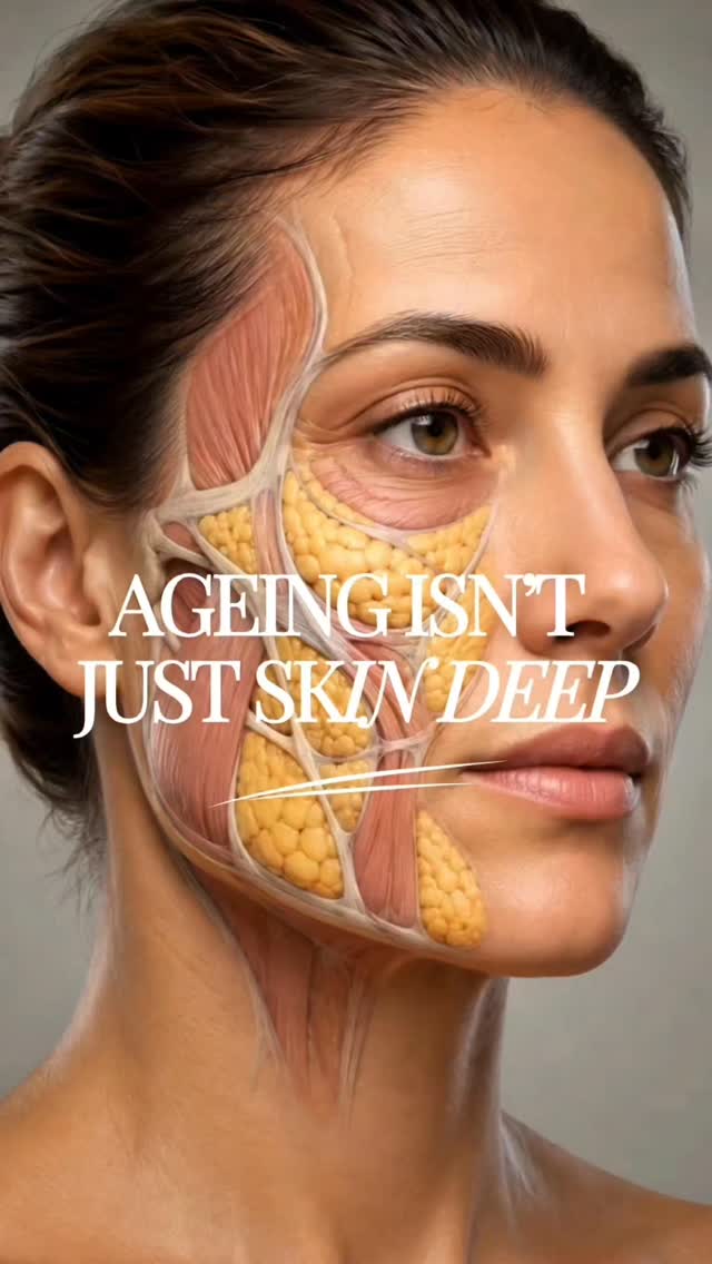 🔥 UNDERSTANDING HOW THE FACE AGES 🔥
Facial ageing is a gradual structural process that happens beneath the skin long before deep wrinkles appear.
In youth, the face is supported by strong ligaments, firm skin, healthy muscle tone, and well-positioned fat pads that create smooth contours, natural lift, and definition.
Over time, these structures begin to change.
Facial fat pads slowly shrink, separate, and descend due to gravity and loss of support. Muscle tone weakens, collagen and elastin production decline, and bone resorption reduces the framework that once supported the face.
As this happens:
• The cheeks flatten and lose projection
• The under-eye area appears hollow or tired
• Nasolabial folds deepen
• The jawline softens
• Jowls begin to form
• Skin appears heavier and less supported
Ageing is not simply “loose skin” — it is the combined loss of volume, structure, support, and definition throughout the face.
Modern aesthetic treatments focus on understanding these deeper anatomical changes to restore balance, support, and natural-looking rejuvenation rather than creating an overfilled or artificial appearance.
The goal is not to change the face — but to restore what time has gradually depleted.
#facialageing #aestheticseducation #jowls #facialaesthetics #facialanatomy