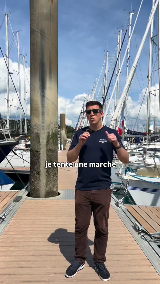 Avant le départ on s’est offert le luxe de monter sur quelques bateaux 😎