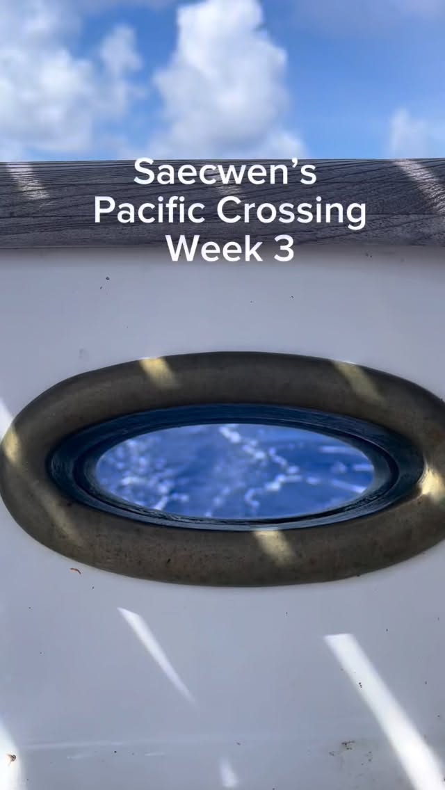 The final week of Saecwen’s Pacific crossing - bird life, fishing failures, on-board gastronomic delights, traditional navigation AND landfall 😊