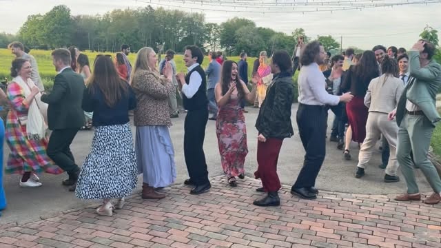 Al fresco ceilidh this weekend, playing for Ash and Henry and their lovely guests. With @martyndrabik @tristanevansgtr @ro_barrett @jarredwhitedrums and @thefunkyfiddler #miraclecureband #ceilidh #indiecoversband #rockcoversband