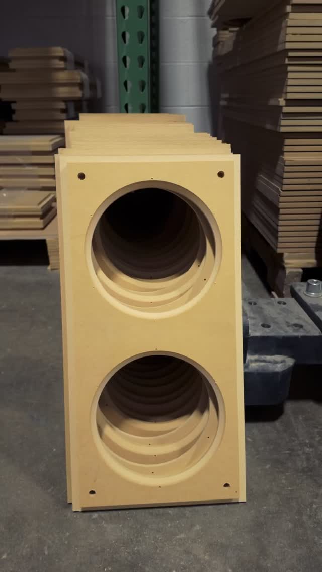 Our speaker kit flat packs come pre cut and ready for a glue up. They’re cut from a denser MDF than what’s typically available at stores or used by other manufacturers in the price range. This leads to improved damping and a much more substantial feeling speaker. Drop a comment with any questions you have below!
Speaker model shown: DS701
CSS-audio.com