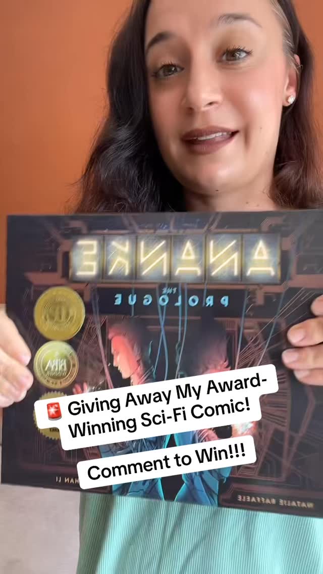 ‼️ Award-winning indie sci-fi. Free graphic novel giveaway. To enter, make sure to leave a comment on this video!! 👇
Also yes…there’s a random toy pig in the background. Life of an author mom to a toddler on social media. 😂🐷✨
#fyp #comic #art #author #books