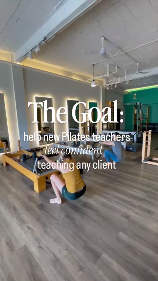 Hi, I’m Amy 👋🏼
I’m here to remind you that Pilates education doesn’t end when your certification program finishes.
I’ve been teaching Pilates for 16 years, I’m a second generation teacher trained by Lolita San Miguel, a former Teacher Trainer, and I also hold a Clinical Pilates Diploma.
But the biggest thing I’ve learned over the years is this:
Real clients don’t come in textbook-perfect.
They come in with pain, injuries, fear around movement, post-surgical histories, osteoporosis, scoliosis, disc bulges, hypermobility, and goals that require more than memorized choreography.
And most teachers are expected to figure it all out alone after certification.
That’s exactly why I created the Pilates Teachers Community ❤️
A mentorship platform designed to help Pilates teachers feel supported, confident, and clear when working with real-life clients.
Inside the community you’ll get:
✔️ Monthly workshops on topics like scoliosis, osteoporosis, biomechanics, pain science, strength training principles and more
✔️ Teacher Workouts designed specifically for instructors
✔️ Downloadable class PDFs you can immediately teach to your clients
✔️ Ongoing mentorship and guidance
✔️ Evidence-informed education explained in a practical, easy-to-apply way
✔️ A supportive community of teachers who genuinely want to grow
My goal is simple:
To help you become a stronger, more confident teacher without fear, overwhelm, or feeling like you have to know everything on your own.
You do not have to be a physiotherapist to understand pain, injuries, and clinical guidelines. You just need the right education and support.
If you’re ready for continuing education that’s accessible, practical, science-based, and actually applicable to your teaching…
Comment COMMUNITY and I’ll send you the 2-week free trial ✨
Can't wait to meet you!