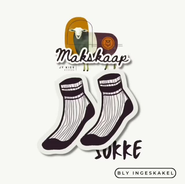 Jý soek óók 'n paar.
Ons wéét. 😎
Kontak Landé @ 076 7686 078 om joune te bestel.
#DieCOOLskapesemerch #SOKKE