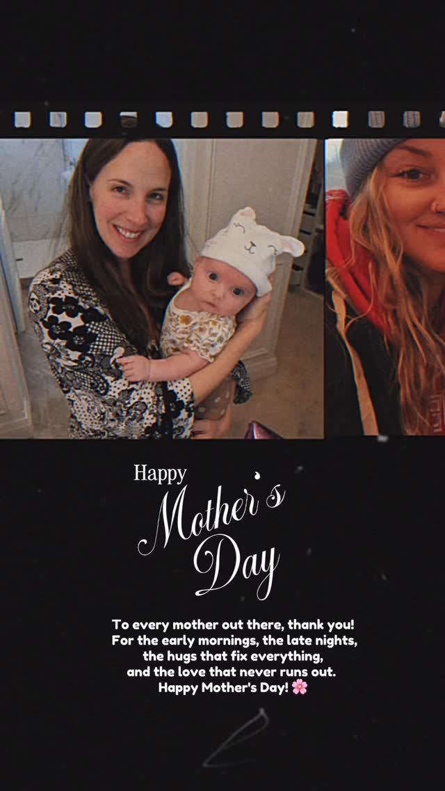 The first friend, the biggest fan, the softest place to land. Happy Mother’s Day! 🌸 #MothersDay