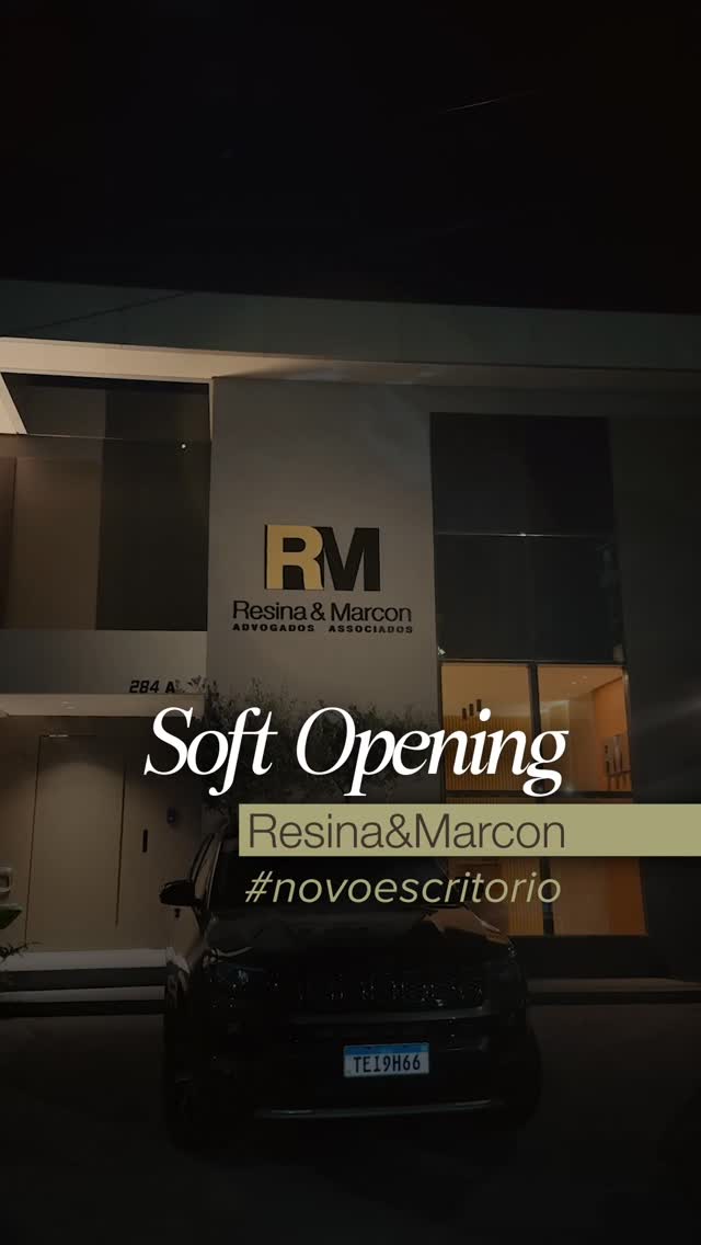 #NovoEscritório #BemVindos #Advocacia #Direito #ResinaMarcon