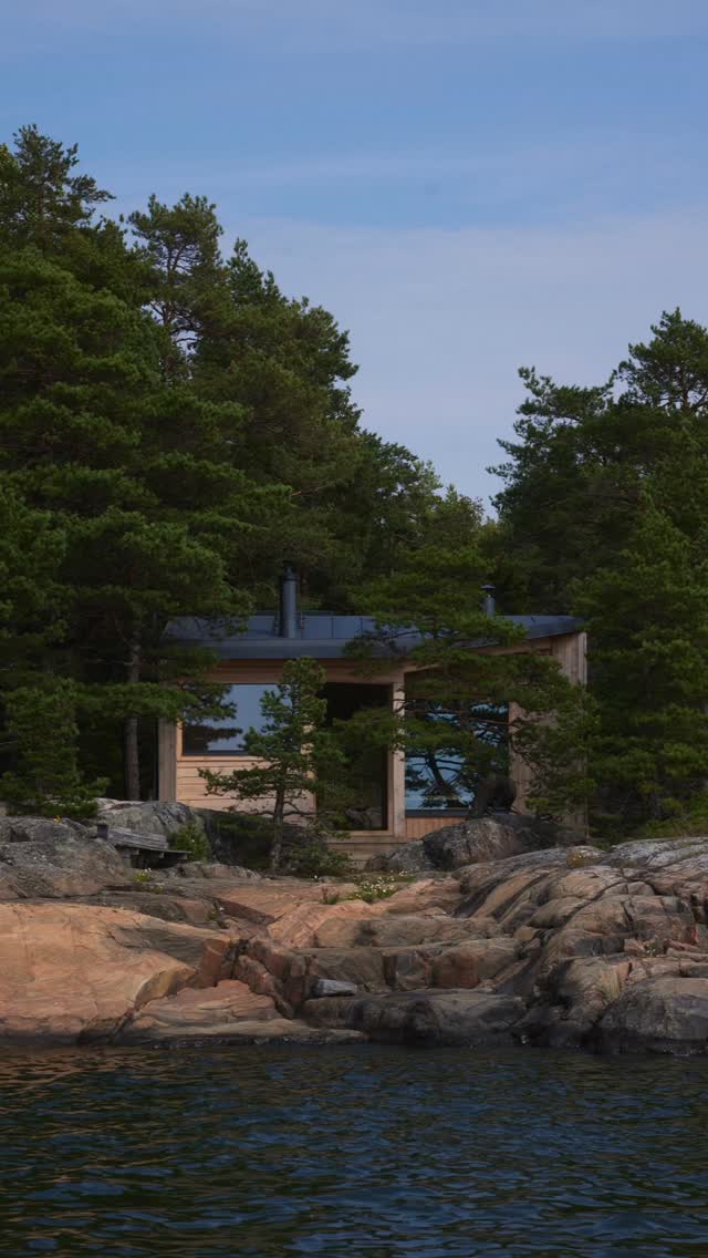 Waves against the shoreline, warm granite under bare feet, and the quiet ritual of the sauna.
This sauna is built as a hand-hewn log construction, where every surface carries the mark of craftsmanship and time. The texture of the timber responds gently to shifting daylight, creating a calm and tactile atmosphere rooted in the landscape.
Photos by @benjaminilmoni
Video by @multifoto.fi
Log frame by @s3specialvirke
#sauna #architecturehunter #scandinavian #finnisharchitecture #handhewn