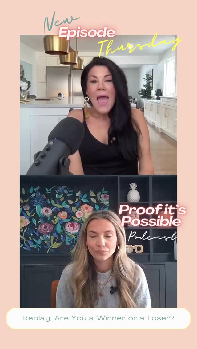 This week, we're talking about what makes a winner and how you know if you're a loser. Tune into this episode to discover how to embody that winner mindset and leave behind your loser days, times when we felt like losers, and how the "victim" mindset is holding you back.
Listen on Apple Podcasts: https://podcasts.apple.com/us/podcast/replay-are-you-a-winner-or-a-loser/id1701817189?i=1000768908068
#proofitspossiblepodcast #mindsetmatters #winnermindset #loser #businessbesties