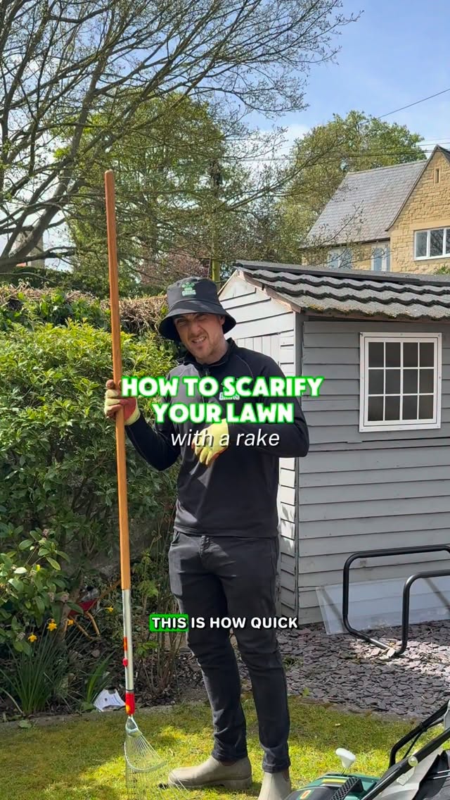 Why scarification matters in a lawn renovation 👇
Scarification removes built-up dead grass, moss, and thatch hiding in your lawn. If left there, it can block airflow, hold excess moisture and stop your grass from thriving.
By clearing it out, you help oxygen, water and nutrients reach the roots.
grass | lawncare | lawn | lawn transformation | spring l awncare