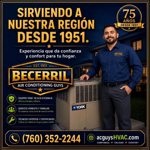 Dandole comodidad a las familias desde 1951. #becerril #acguys