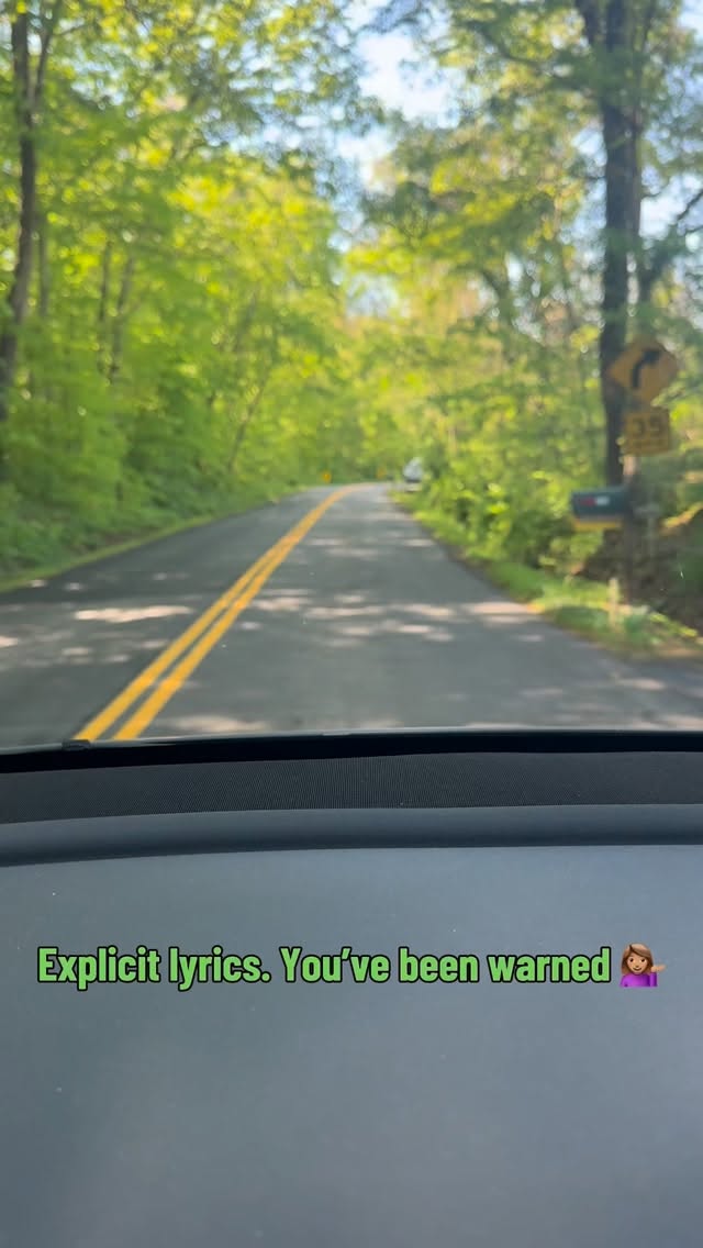Sometimes, when you’re taking the beautiful back roads to avoid traffic after day 1 of your sons soccer tournament, you need a little ratchet to get you home.
•
So, you hit record, because the trees are lush and beautiful, pop in your AirPods and listen to @meqantheestallion and @dababy while your son sleeps in the passenger seat. #balance
#blovesthelove