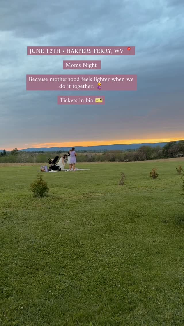 A wellness focused MOMS night out!
You’re invited to The Flourishing Gathering
📅 Friday, June 12
⏰ 6:00–10:00 PM
📍 Harpers Ferry, WV
🔗 Link in bio @innerserenitydoulacare
Mamas, this night is for you ♡ Slow down, be poured into, and enjoy a cozy wellness night with other moms.
Think: gentle stretching, mocktails, sauna + hot tub time, sweet conversations, light bites by the fire, and little moments of rest.
Send this to your mom friend and come flourish with us ✨
#marylandevents #harpersferrywv #momsnight #wellnessnight frederickcountymd