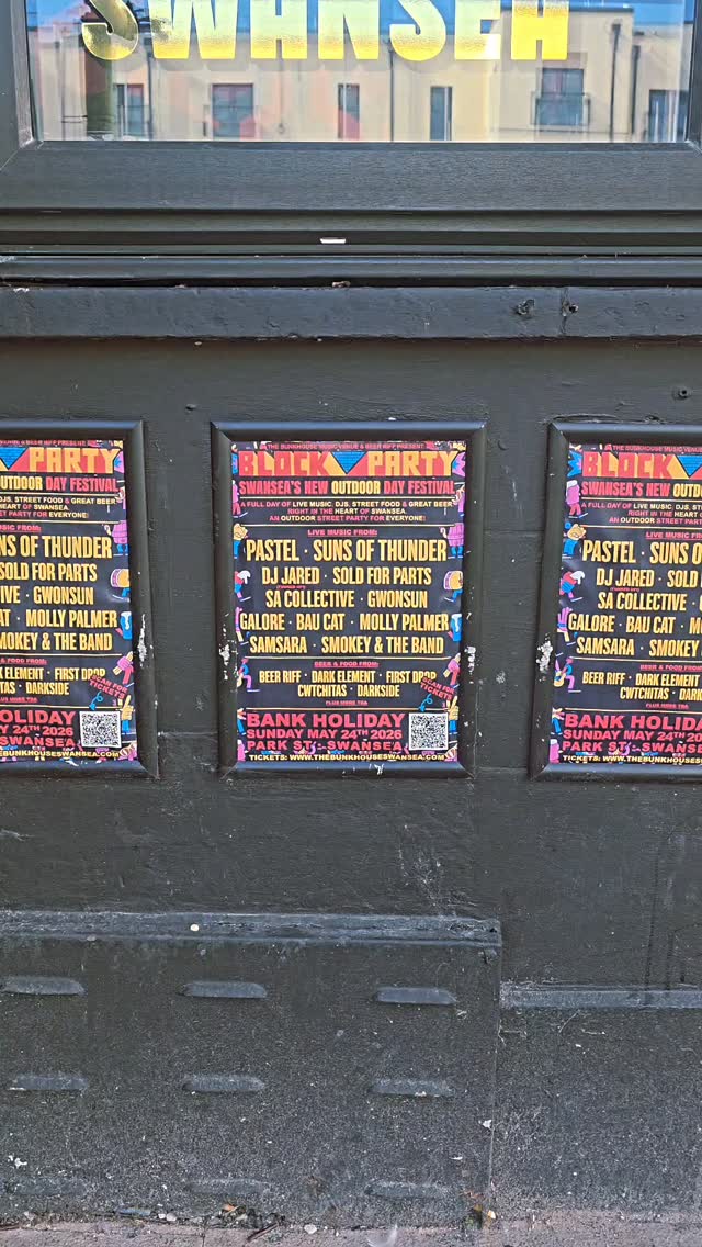 The Block Party? Sold out?
Well.... We did warn you!
See you on the street 😏