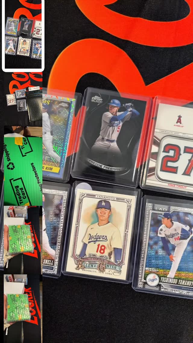 New inventory uploaded daily on CollX‼️ From MLB Cards to NBA Cards, we have a huge 🔥 selection, offer FREE Shipping and package every order with care💯
Link to CollX in Bio‼️
#tradingcards #sportscards #collector #mlbcards #fanatic